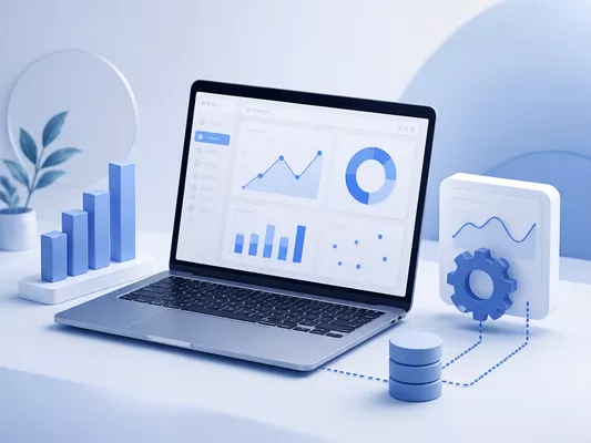Person looking confused at complex data charts